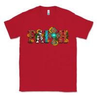 Red faith with cross and sunflower Classic Tee - HRA Design Shop