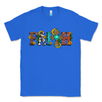 True Royal faith with cross and sunflower Classic Tee - HRA Design Shop