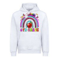 White 6 th grade Urban Hoodie - BundleAndBundleShop