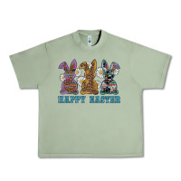 Oil Green easter western bunnys happy easter Urban Heavy Tee - RanaPortraitStore
