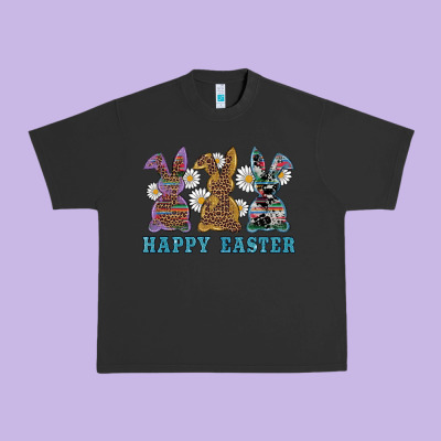 Urban Heavy Tee easter western bunnys happy easter