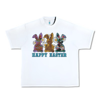 White easter western bunnys happy easter Urban Heavy Tee - RanaPortraitStore