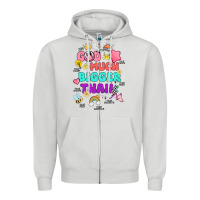 Dove Grey god is bigger design Zipper Hoodie - JahusDesignShop