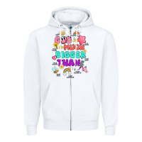 White god is bigger design Zipper Hoodie - JahusDesignShop