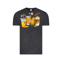 Coffee Cups Bumble Bee Vintage Tee | Teevron