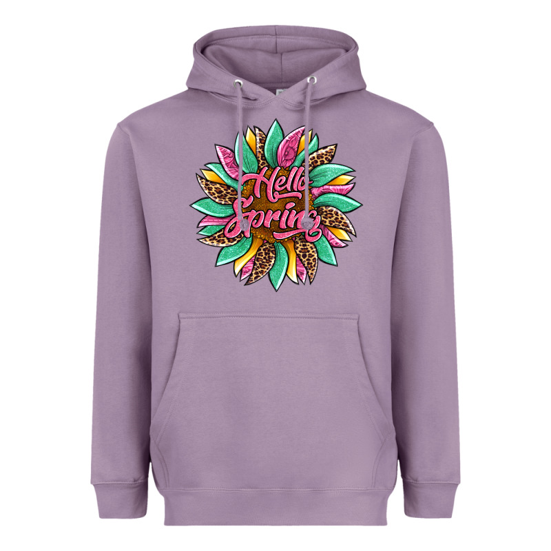 Hello Spring Sunflower Heavyweight Hoodie by Artiststas | Teevron