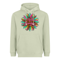 Matcha hello spring sunflower Heavyweight Hoodie - Artiststas