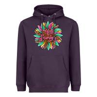Plum hello spring sunflower Heavyweight Hoodie - Artiststas