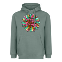 Sage hello spring sunflower Heavyweight Hoodie - Artiststas