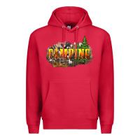 Cardinal camping Premium Hoodie - NancyCooperArtShop