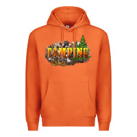Carrot camping Premium Hoodie - NancyCooperArtShop