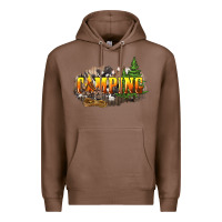 Chestnut camping Premium Hoodie - NancyCooperArtShop