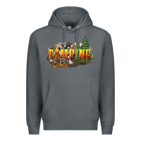 Rock camping Premium Hoodie - NancyCooperArtShop