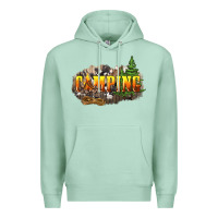 Seafoam camping Premium Hoodie - NancyCooperArtShop