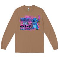 Toasted Coconut touch me and i will bite you stitch Long Sleeve Tee - Zillion Design Studio