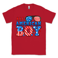 Red All American boy Classic Tee - Neo Western