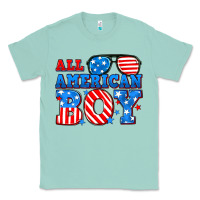 Seafoam All American boy Classic Tee - Neo Western