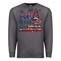 Charcoal Heather god bless america Premium Sweatshirt - NancyCooperArtShop