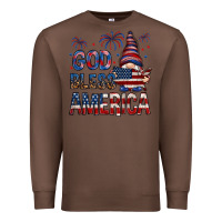 Chestnut god bless america Premium Sweatshirt - NancyCooperArtShop