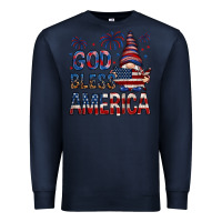 Navy god bless america Premium Sweatshirt - NancyCooperArtShop