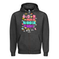 Charcoal Heather god is bigger design Zipper Hoodie - JahusDesignShop