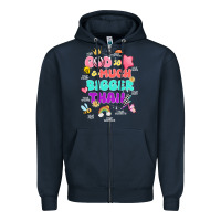 Navy god is bigger design Zipper Hoodie - JahusDesignShop