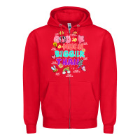 Red god is bigger design Zipper Hoodie - JahusDesignShop