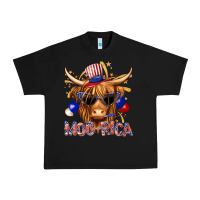 Black moorica with cow billie wilder Urban Heavy Tee - texasbilliewilder