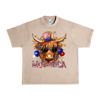French Oak moorica with cow billie wilder Urban Heavy Tee - texasbilliewilder