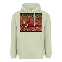 Matcha christmas truck Heavyweight Hoodie - AdoDesignShop