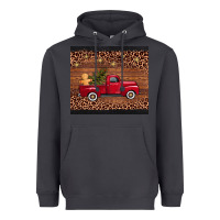Smoke christmas truck Heavyweight Hoodie - AdoDesignShop