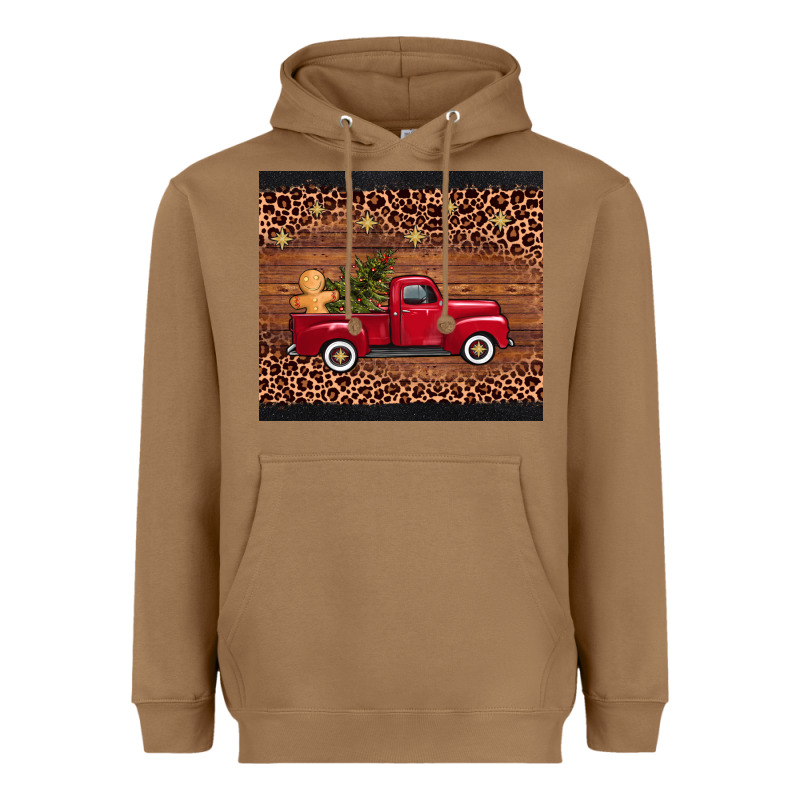 Christmas Truck Heavyweight Hoodie by AdoDesignShop | Teevron