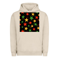 Pigment French Oak african color stars seamless pattern Urban Hoodie - BundleAndBundleShop