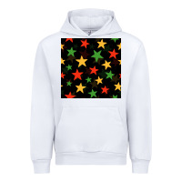 White african color stars seamless pattern Urban Hoodie - BundleAndBundleShop