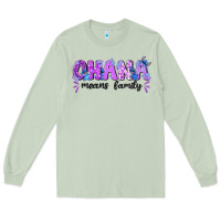 Matcha ohana means family with stitch Long Sleeve Tee - texasbilliewilder