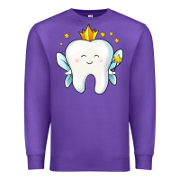 Purple tooth fairy Premium Sweatshirt - Jasminsmagicworld