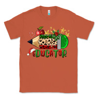 Copper christmas educator pencil Classic Tee - FaDigitalArtStudio