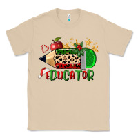 Mushroom christmas educator pencil Classic Tee - FaDigitalArtStudio