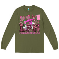 Army Green valentines day lpn licensed practical nurse Long Sleeve Tee - AdoDesignShop
