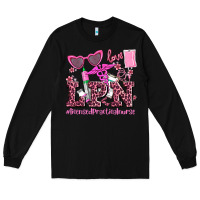 Black valentines day lpn licensed practical nurse Long Sleeve Tee - AdoDesignShop