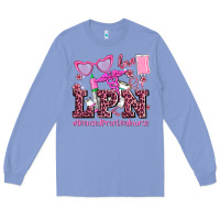 Colony Blue valentines day lpn licensed practical nurse Long Sleeve Tee - AdoDesignShop