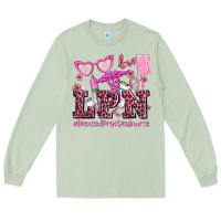 Matcha valentines day lpn licensed practical nurse Long Sleeve Tee - AdoDesignShop