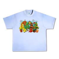 Grape Ice christmas trees with softball Urban Heavy Tee - Zillion Design Studio