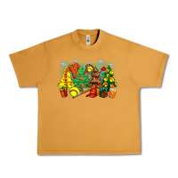 Peanut Butter christmas trees with softball Urban Heavy Tee - Zillion Design Studio