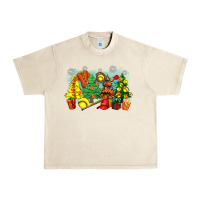 Sandshell christmas trees with softball Urban Heavy Tee - Zillion Design Studio