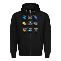 Black god says i am autism Zipper Hoodie - JahusDesignShop