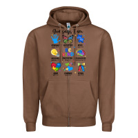 Chestnut god says i am autism Zipper Hoodie - JahusDesignShop