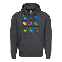 Smoke god says i am autism Zipper Hoodie - JahusDesignShop