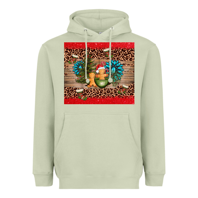 Christmas Trees Gemstone Heavyweight Hoodie by AdoDesignShop | Teevron