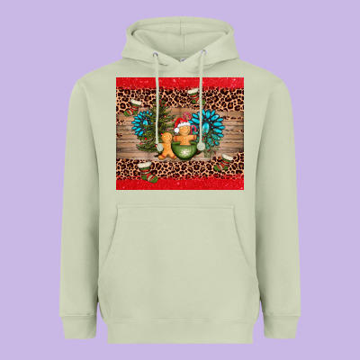 Christmas Trees Gemstone Heavyweight Hoodie Designed By Adodesignshop